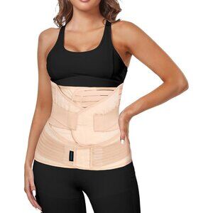MAMODY 3-in-1 Postpartum Belly Wrap Abdominal Binder Waist/Pelvis Shapewear